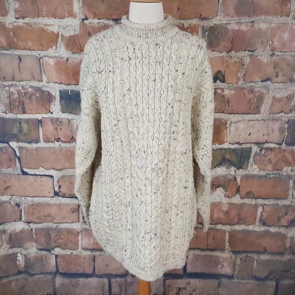 Cozy Cream Cable Knit Sweater - Picture 1 of 5